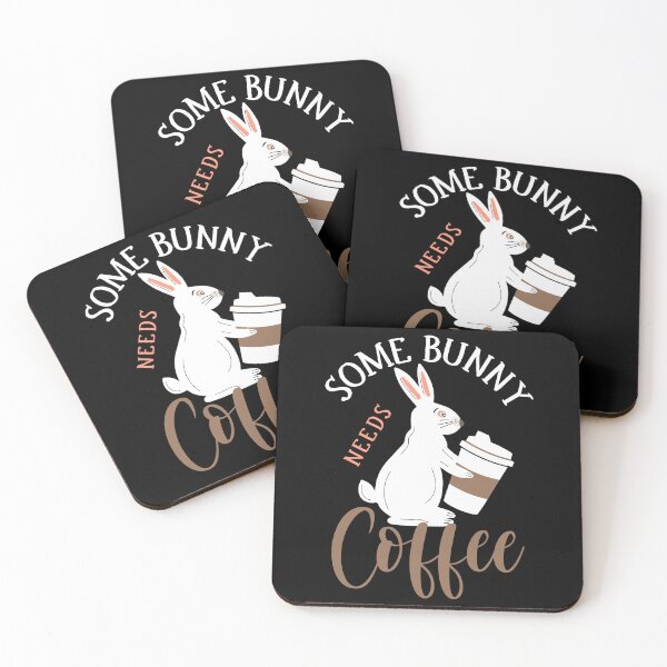 Item preview, Some Bunny Needs Coffee designed and sold by Pine-Shop.