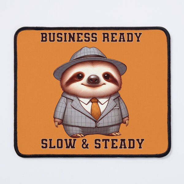 Item preview, Sloth in Style: Business Casual designed and sold by Slick-Waffles.