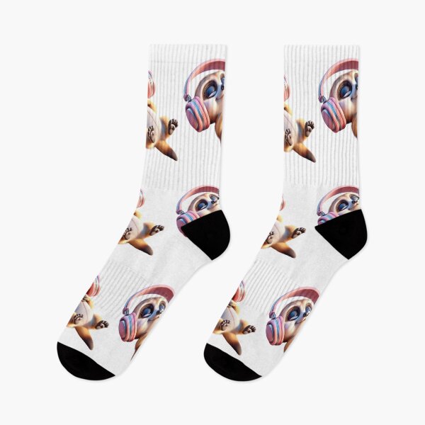 Item preview, Rhythmic Bliss Meerkat - Grooving to the Beat designed and sold by vk09.