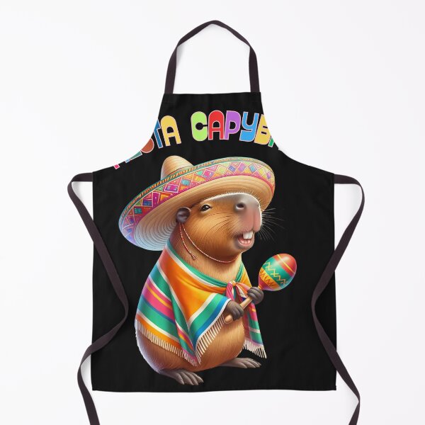 Item preview, Fiesta Capybara Cinco De Mayo designed and sold by elynne9.