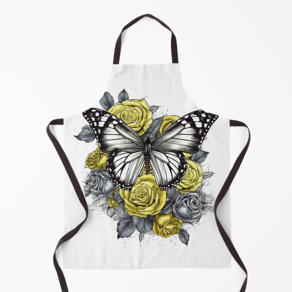 Item preview, Butterfly and Yellow Roses designed and sold by MGdezigns.