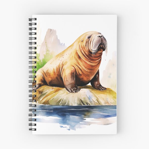 Item preview, Watercolor Walrus designed and sold by TheAnimalZ00.