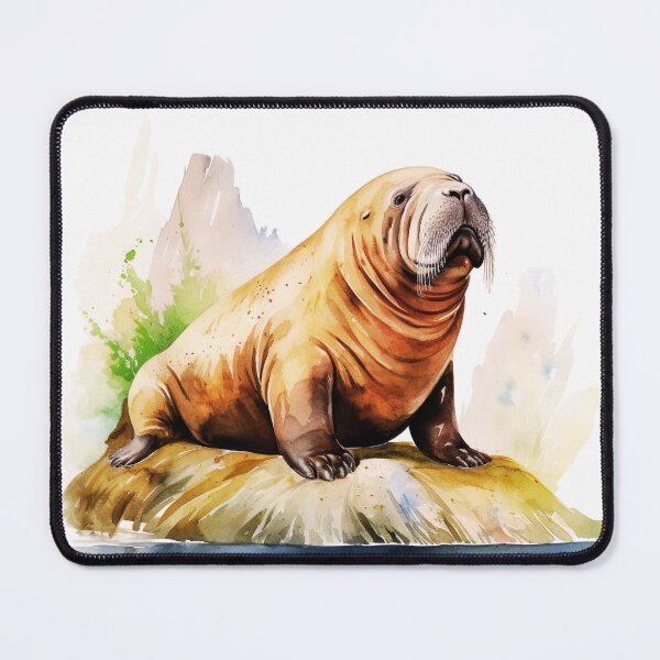 Item preview, Watercolor Walrus designed and sold by TheAnimalZ00.