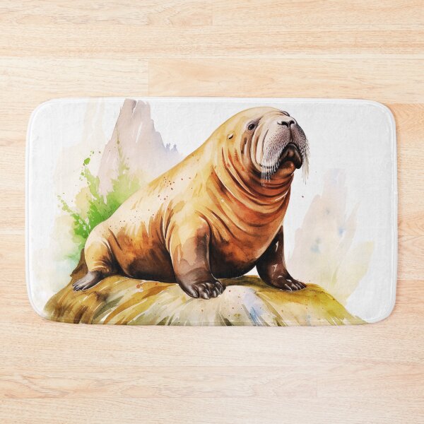 Item preview, Watercolor Walrus designed and sold by TheAnimalZ00.