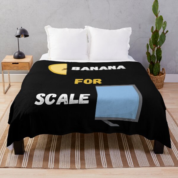 Item preview, Banana For Scale Funny Fruit Meme designed and sold by JuniperusArt.
