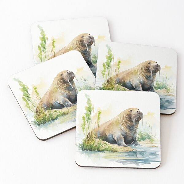 Item preview, Watercolor Walrus designed and sold by TheAnimalZ00.