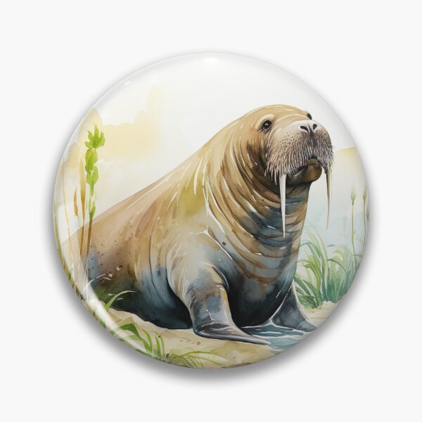 Item preview, Watercolor Walrus designed and sold by TheAnimalZ00.