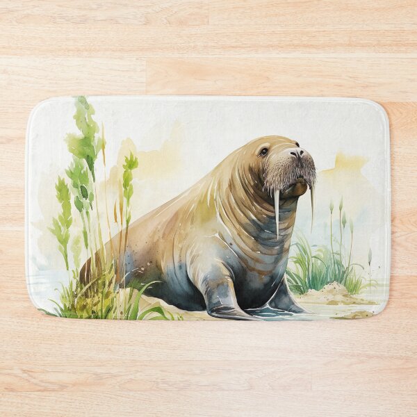 Item preview, Watercolor Walrus designed and sold by TheAnimalZ00.