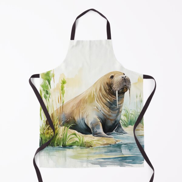 Item preview, Watercolor Walrus designed and sold by TheAnimalZ00.