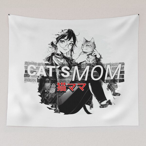 Item preview, Cat mom anime designed and sold by Animetal-Shop.