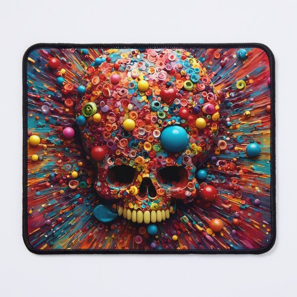 Item preview, Skull and colors  designed and sold by Po11en.