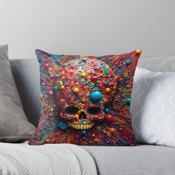 Item preview, Skull and colors  designed and sold by Po11en.