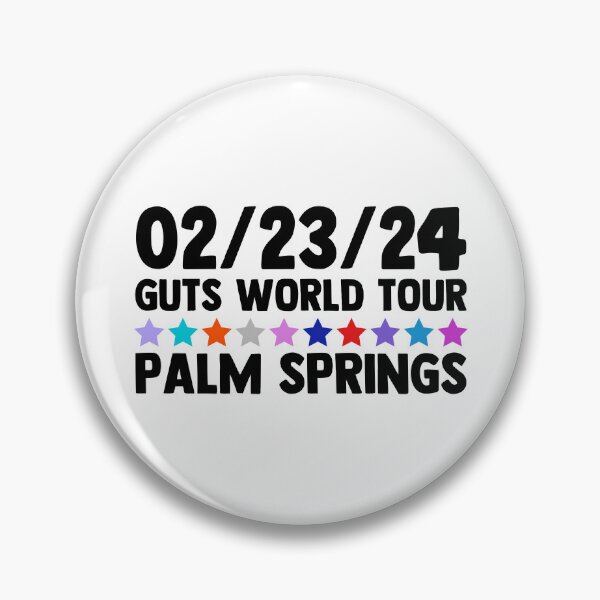 Item preview, Olivia R Guts World Tour Palm Springs  designed and sold by Sarah Swiftie.