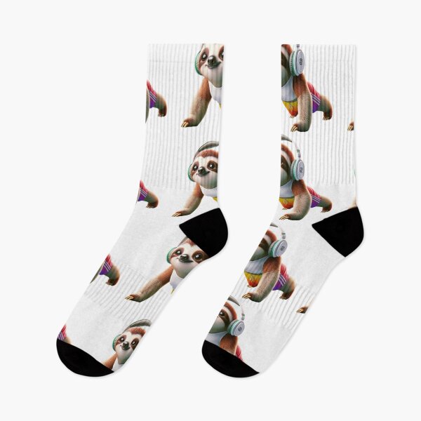 Item preview, Summer Jam Sloth - Slow Groove in Sunny Style designed and sold by vk09.