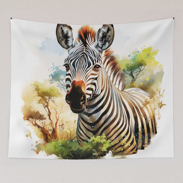 Item preview, Watercolor Zebra designed and sold by TheAnimalZ00.