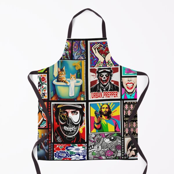 Item preview, Popart collage, American me designed and sold by Roxburylane.