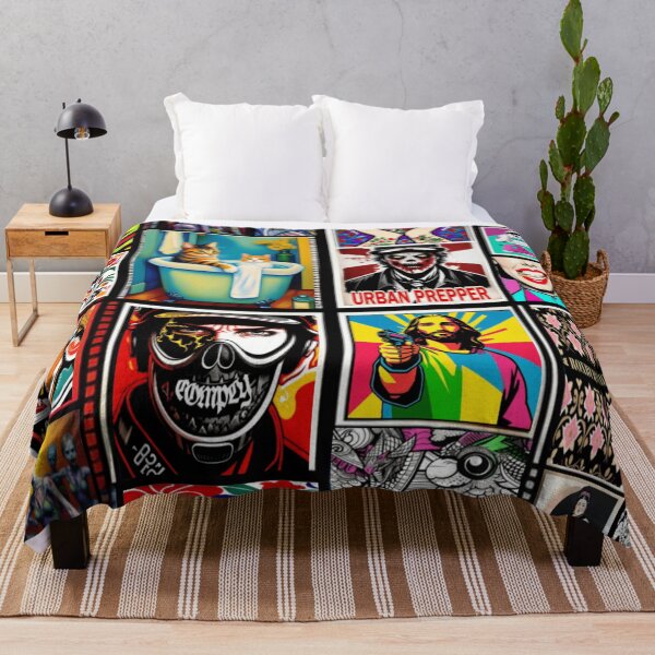Item preview, Popart collage, American me designed and sold by Roxburylane.