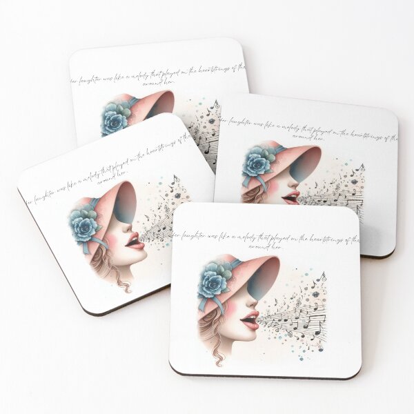 Item preview, Melodic Laughter: A Coquettish Symphony of Joy designed and sold by CandelCreatives.