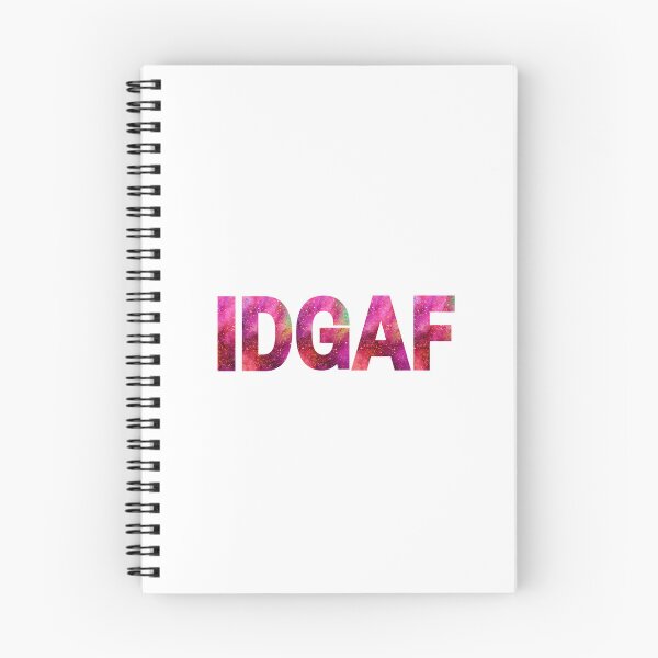 Item preview, IDGAF designed and sold by PsychoArtStudio.