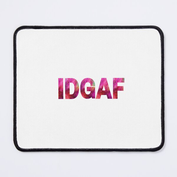 Item preview, IDGAF designed and sold by PsychoArtStudio.
