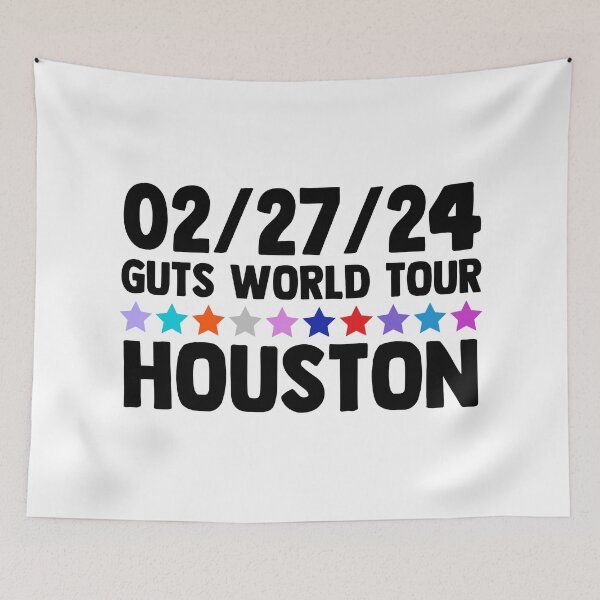 Item preview, Olivia R Guts World Tour Houston designed and sold by Sarah Swiftie.