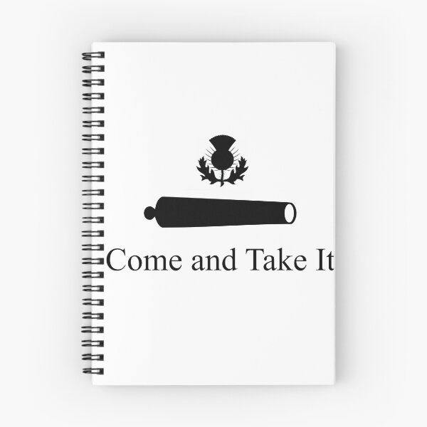 Item preview, Scottish Thistle 'Come and Take It' Flag  designed and sold by JonathanR1994.