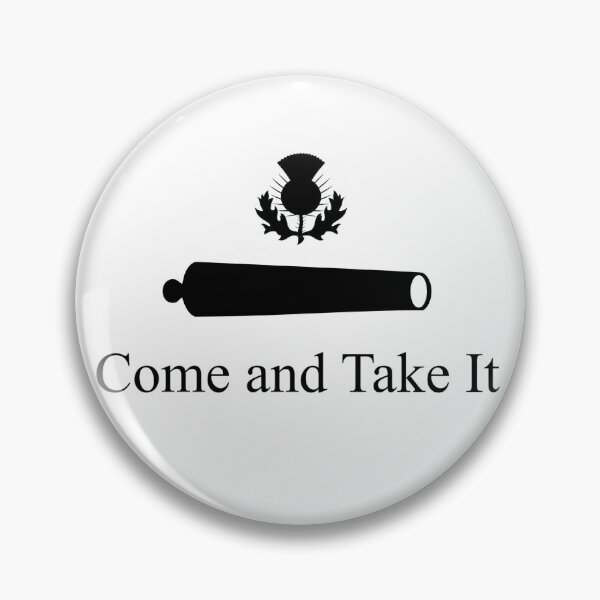 Item preview, Scottish Thistle 'Come and Take It' Flag  designed and sold by JonathanR1994.