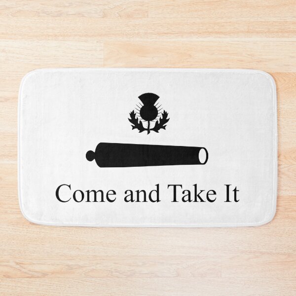 Item preview, Scottish Thistle 'Come and Take It' Flag  designed and sold by JonathanR1994.