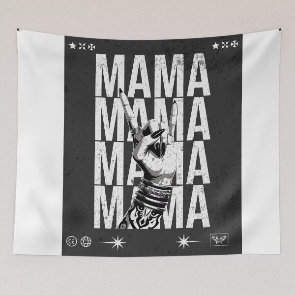 Item preview, In mama era metal style  designed and sold by Animetal-Shop.