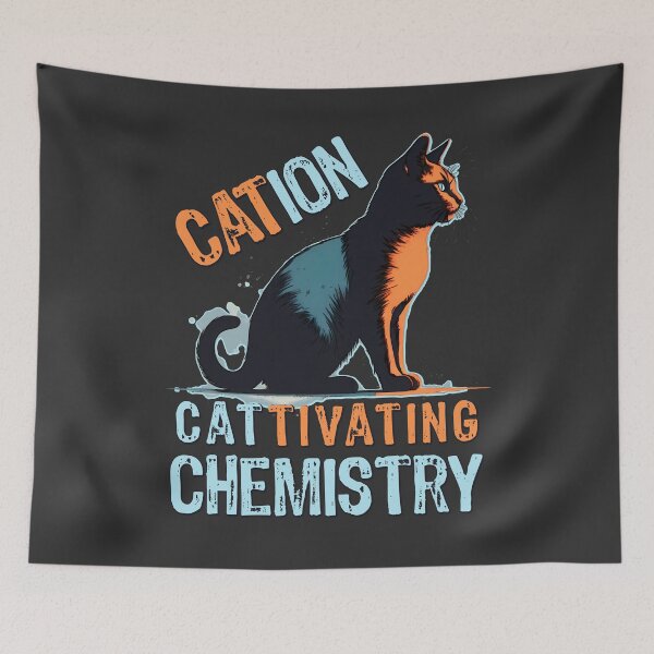 Item preview, Cation captivating chemistry. Cats and chemistry lover! designed and sold by Grygiel23.