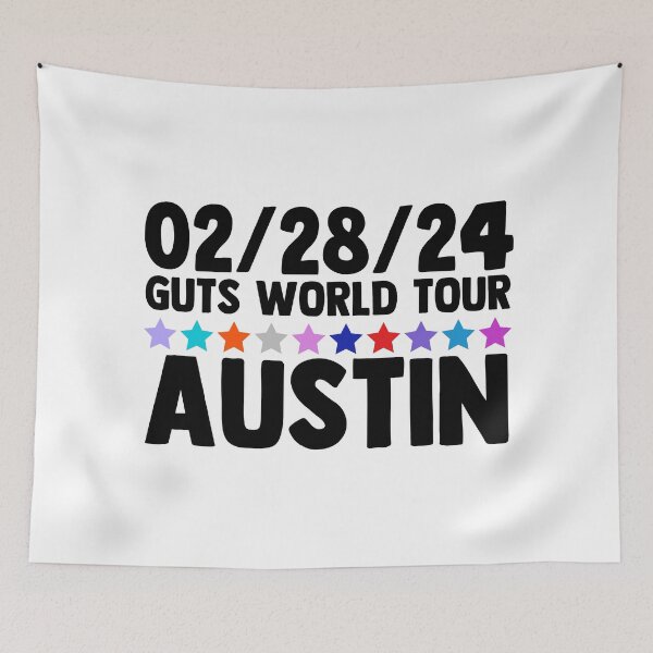 Item preview, Olivia R Guts World Tour Austin designed and sold by Sarah Swiftie.