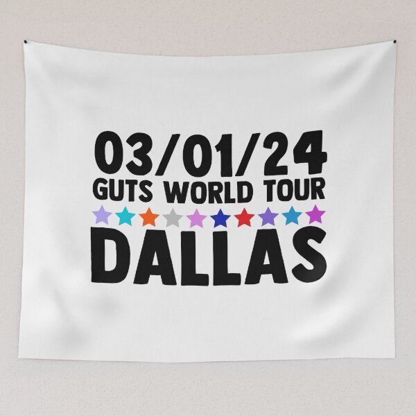 Item preview, Olivia R Guts World Tour Dallas designed and sold by Sarah Swiftie.