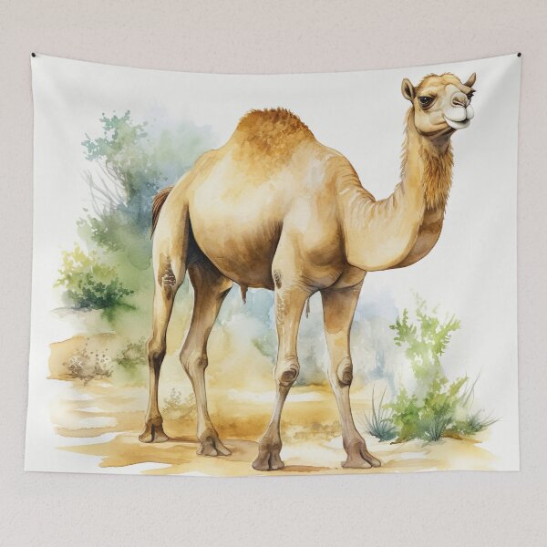 Item preview, Watercolor Camel designed and sold by TheAnimalZ00.