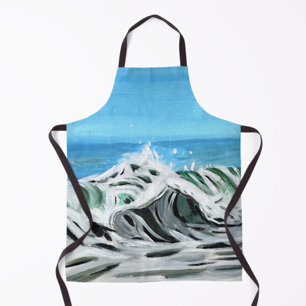 Item preview, Green and blue waves designed and sold by tattooclumsey.