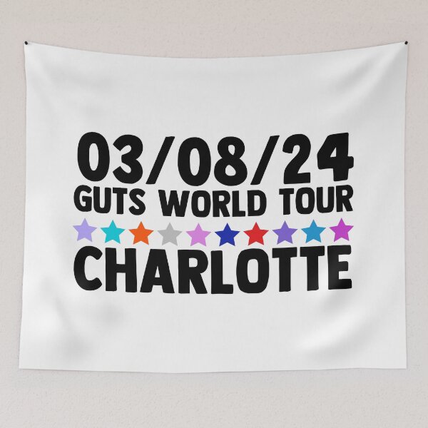 Item preview, Olivia R Guts World Tour Charlotte designed and sold by Sarah Swiftie.