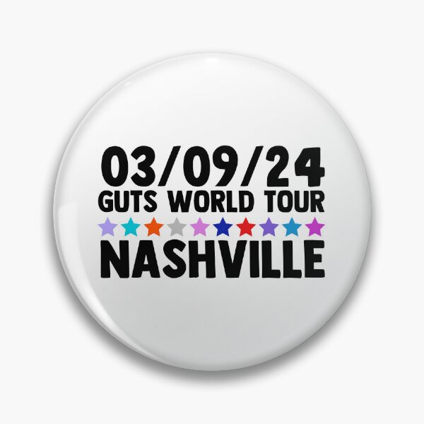 Item preview, Olivia R Guts World Tour Nashville designed and sold by Sarah Swiftie.