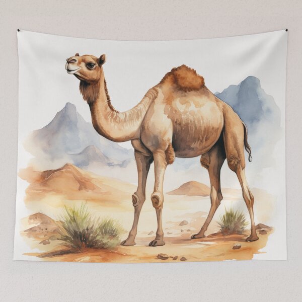 Item preview, Watercolor Camel designed and sold by TheAnimalZ00.
