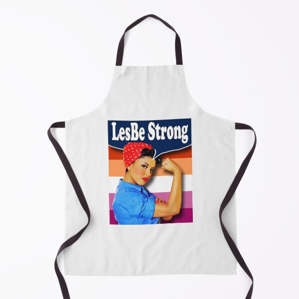 Item preview, LesBe Strong; LGBT Rosie; designed and sold by StickerApe.