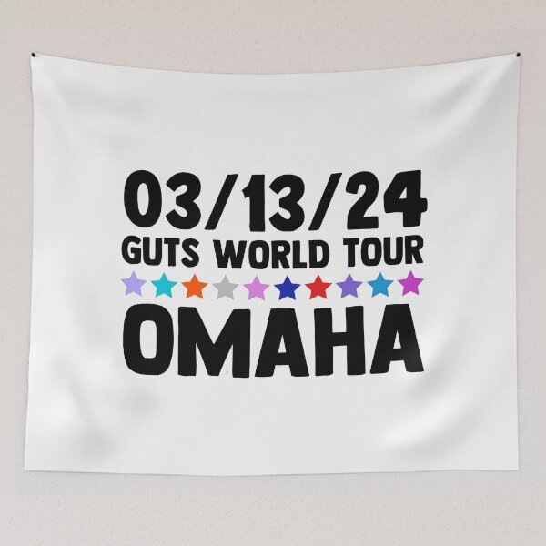 Item preview, Olivia R Guts World Tour Omaha designed and sold by Sarah Swiftie.