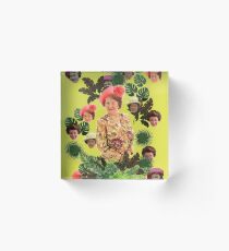 Hyacinth a Bloomin Acrylic Block