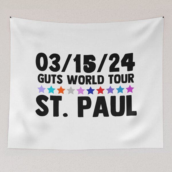 Item preview, Olivia R Guts World Tour St. Paul designed and sold by Sarah Swiftie.