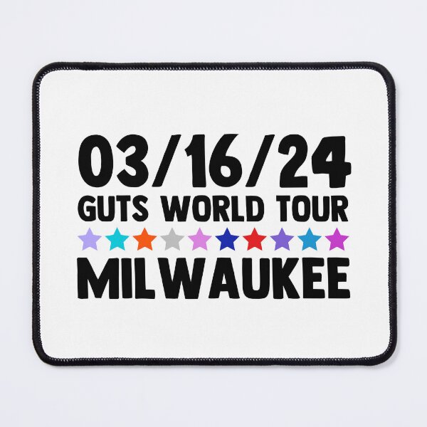 Item preview, Olivia R Guts World Tour Milwaukee designed and sold by Sarah Swiftie.