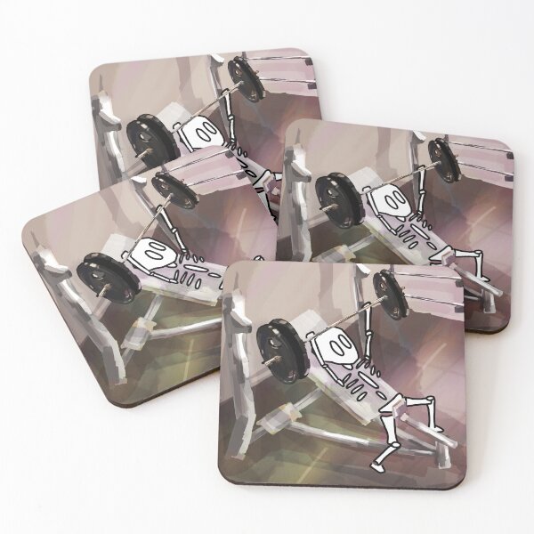 Item preview, #011 Skeleton Gym designed and sold by Jasmine Froley.