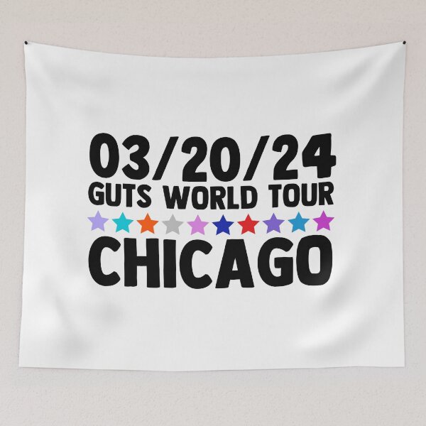 Item preview, Olivia R Guts World Tour Chicago designed and sold by Sarah Swiftie.