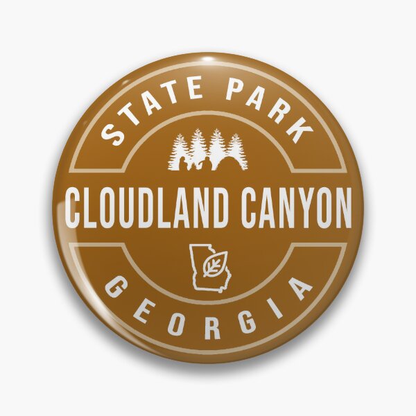 Item preview, Cloudland Canyon State Park Adventure Logo designed and sold by VanyaKar.
