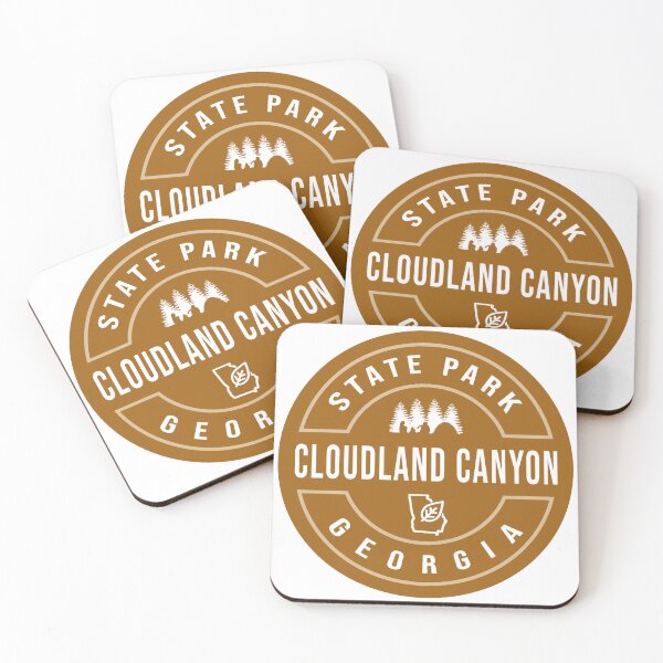 Item preview, Cloudland Canyon State Park Adventure Logo designed and sold by VanyaKar.