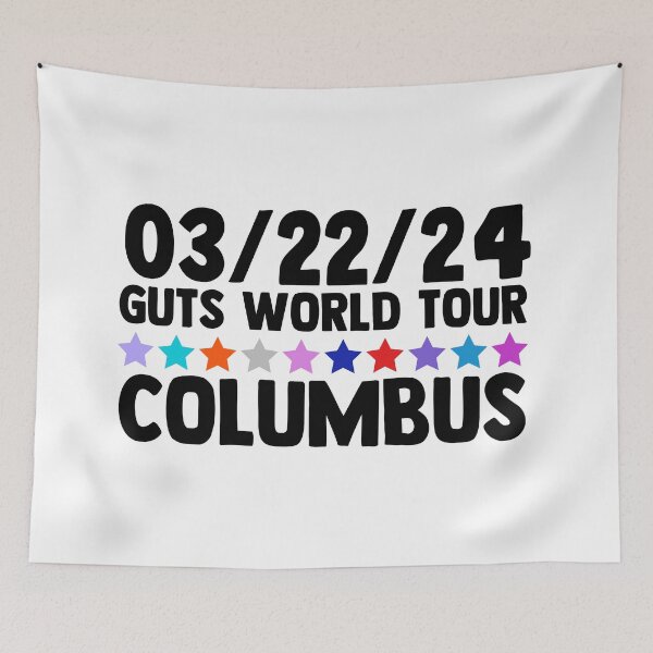 Item preview, Olivia R Guts World Tour Columbus designed and sold by Sarah Swiftie.