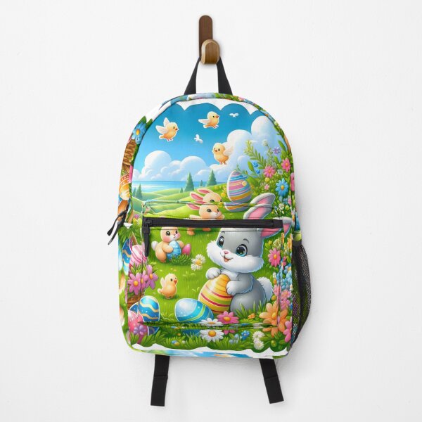 Item preview, Bunny Bliss: Egg-cellent Adventure designed and sold by AI-Only Creations.