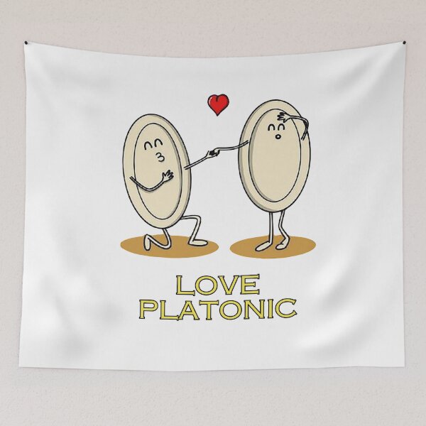Item preview, Platonic love designed and sold by PatronesKawai.