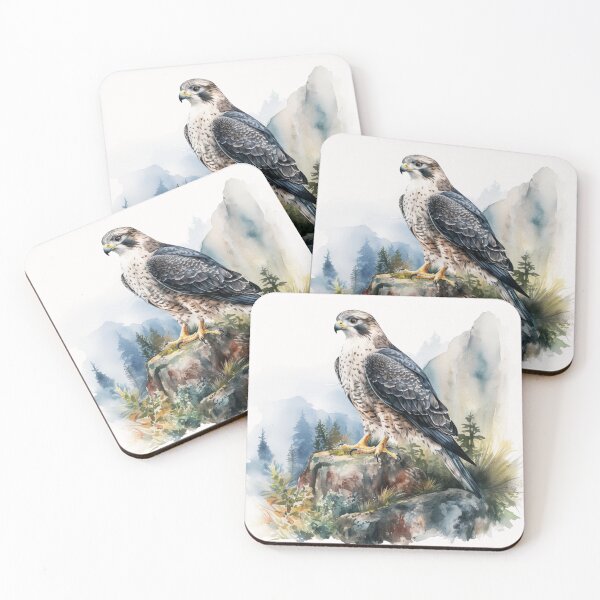 Item preview, Watercolor Falcon designed and sold by TheAnimalZ00.